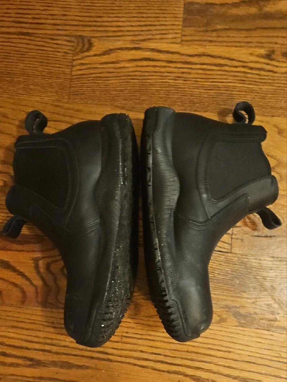 Men's Black Slip-On Chelsea Boots